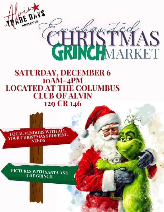 Enchanted Christmas Grinch Market