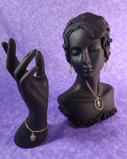 Angel (Golden Finish) Jewelry Collection