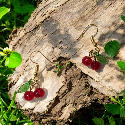 Cherry Pair Earrings