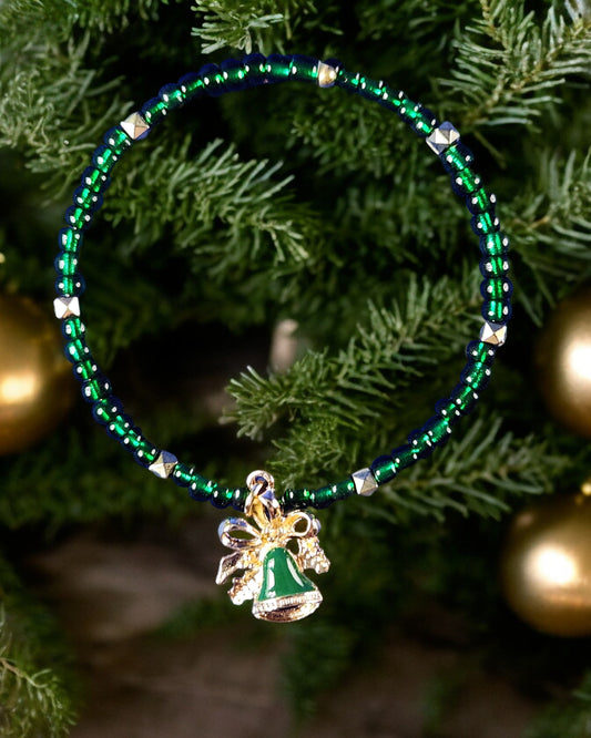 Holiday Bells (Green) Bracelet