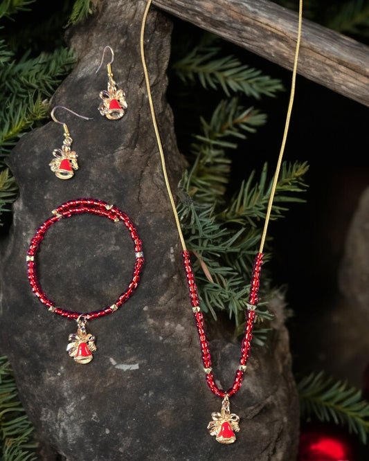 Holiday Bells (Red) Jewelry Collection