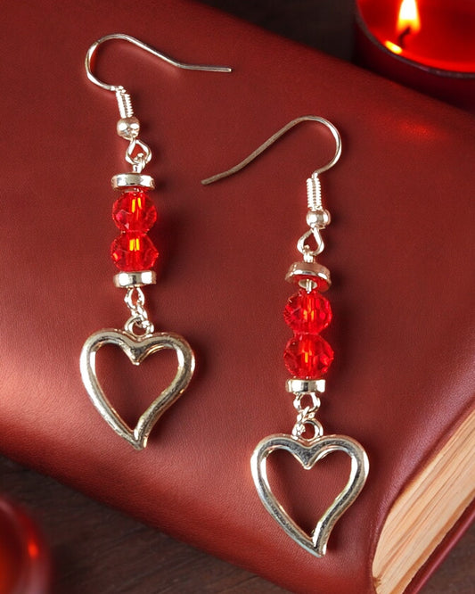 Life of Jesus Heart Earrings