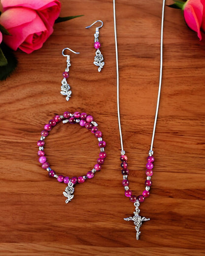 Rose Cross Jewelry Collection