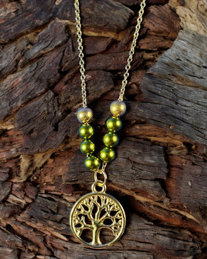 Tree of Life (Golden Finish) Necklace