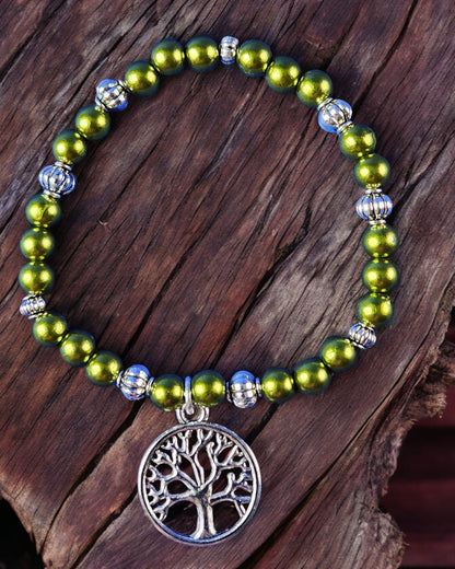 Tree of Life (Silver Finish) Bracelet