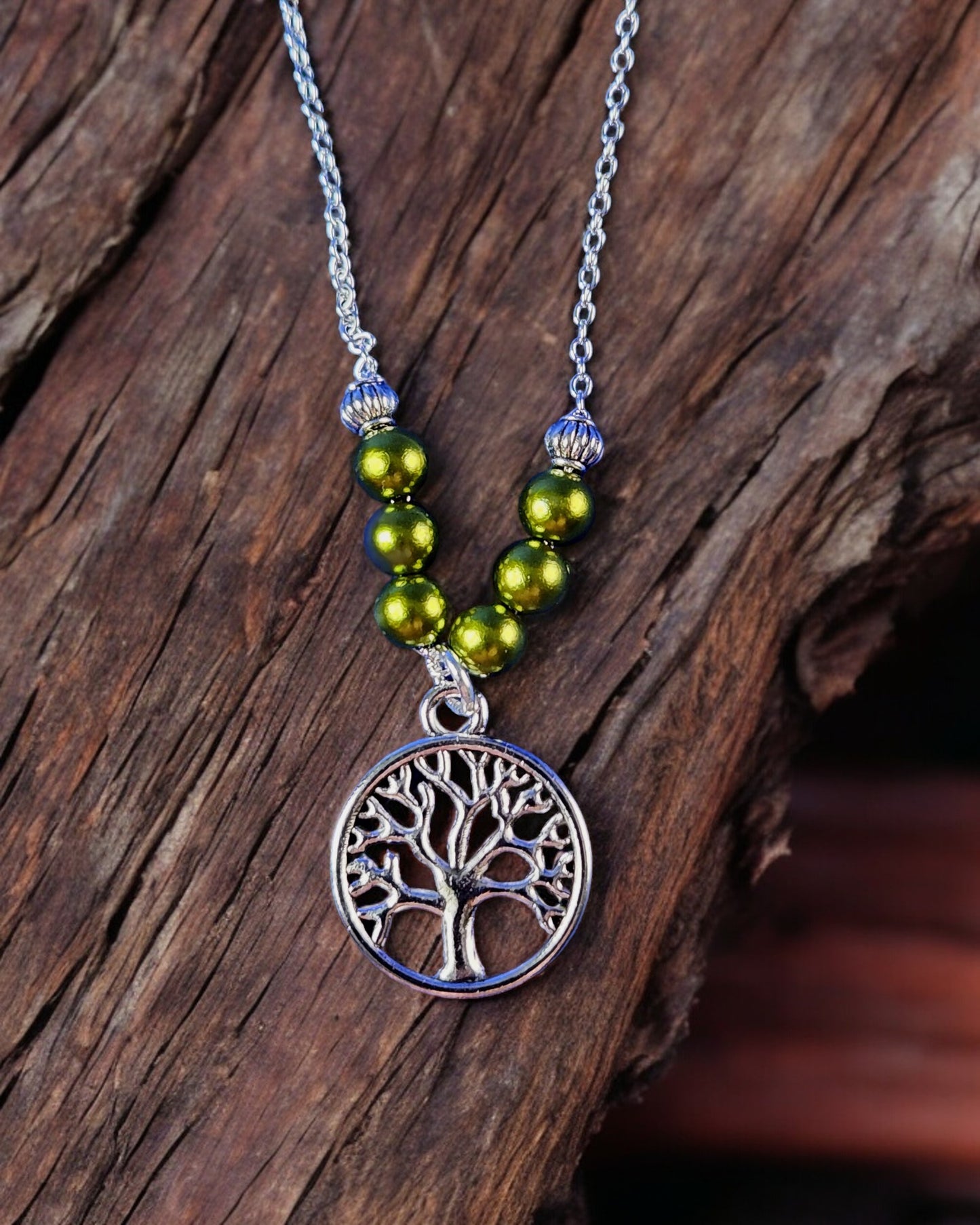 Tree of Life (Silver Finish) Necklace