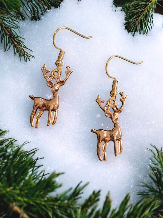 Woodland Deer Earrings