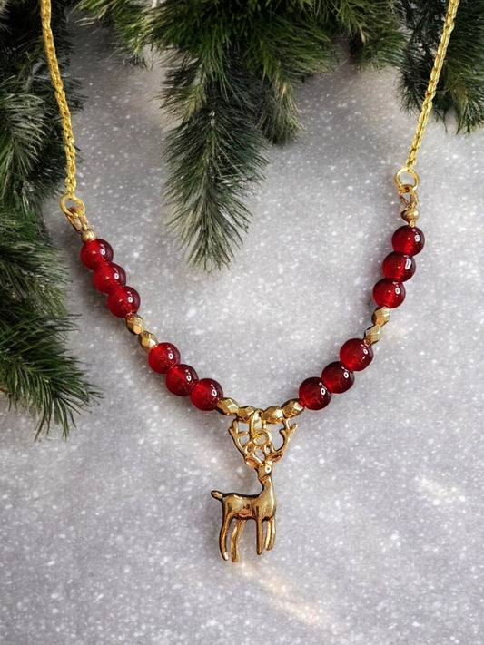Woodland Deer Necklace
